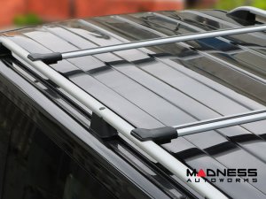 Jeep Renegade Roof Rack Cross Bars - for models w/ factory roof rails - Silver (2015-2024)